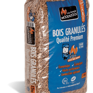 WOODSTOCK Holzpellets 1 palette mit 78 säcken zu 15 kg