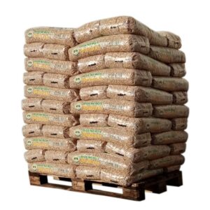 Bioenergie-Pellets – Palette mit 66 Säcken à 15 kg